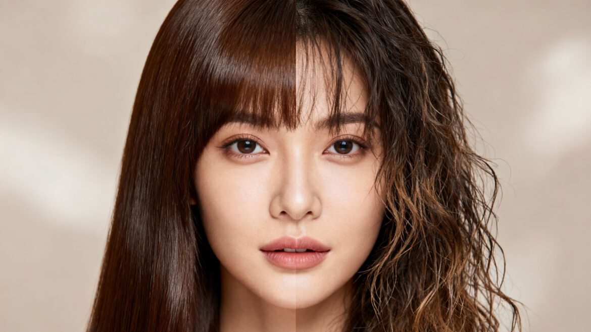 Common causes of dry hair including heat styling and chemical damage