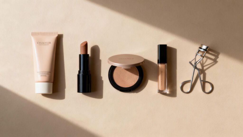 Makeup application order for beginners