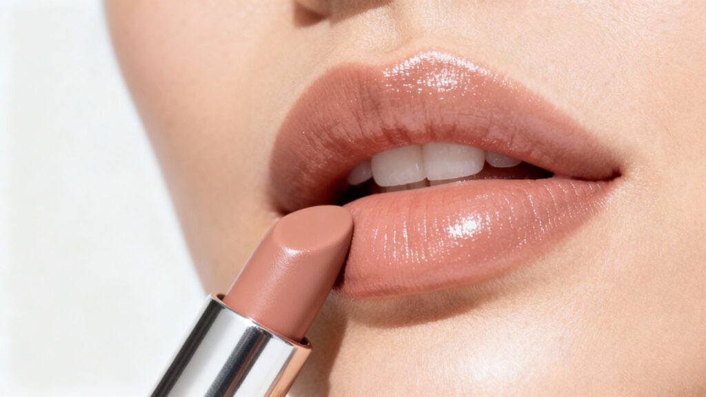 Natural lip makeup for beginners