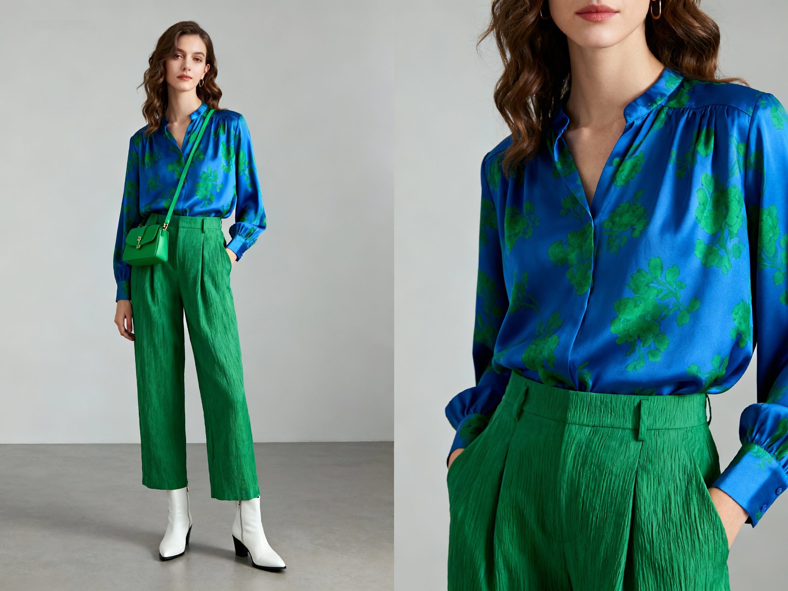 Outfit using analogous colors