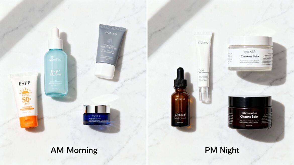 Balancing AM and PM Skincare Effectively - Lifestyle By ORO Styles