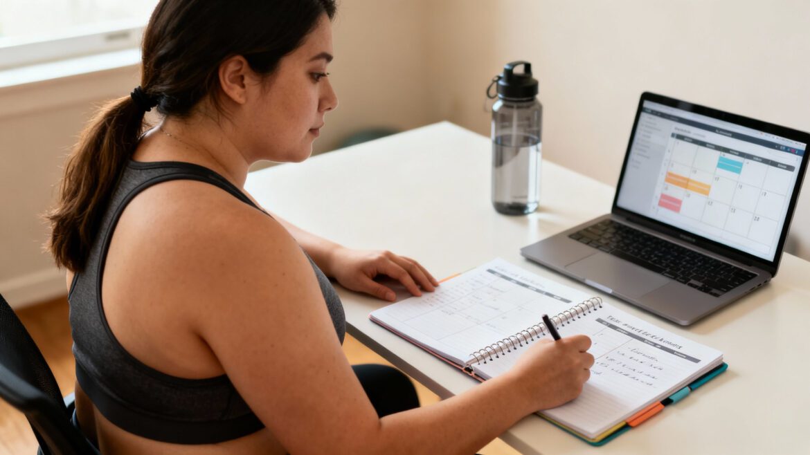 Beginner-friendly workout schedule