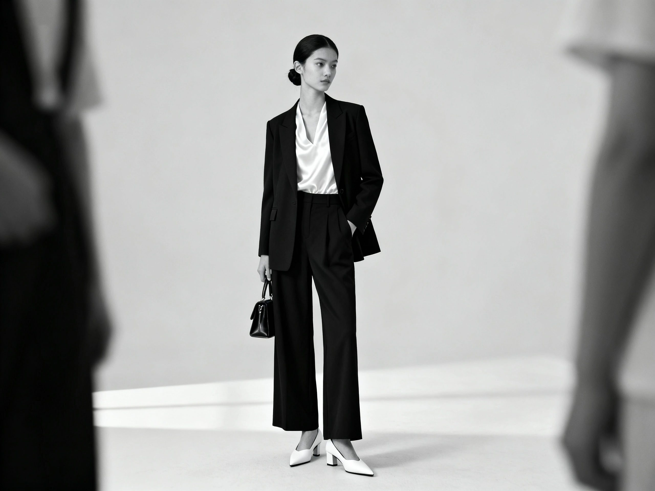 Black and White Outfit Black and white outfit combination