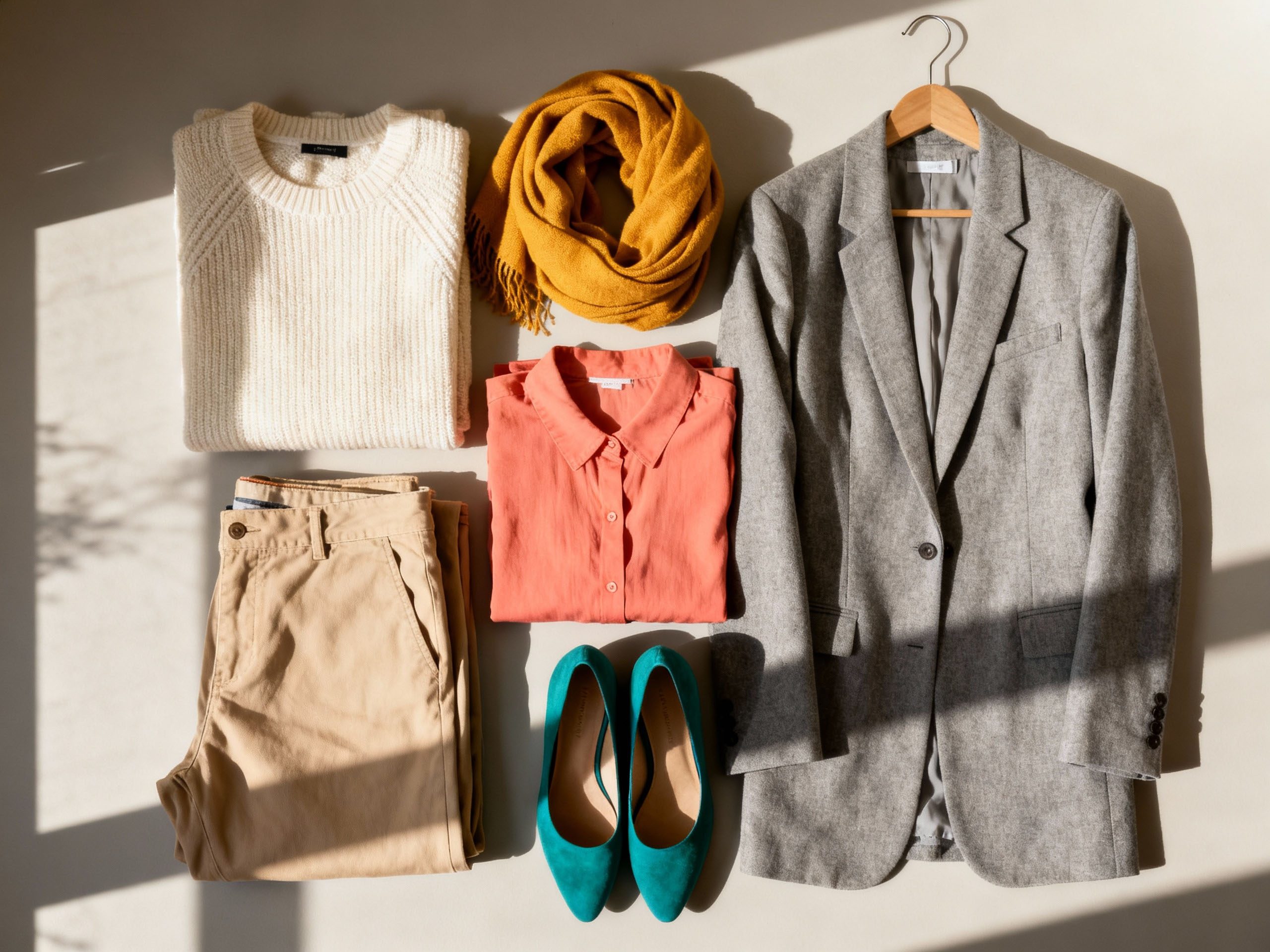 Core color palette for personal style outfits