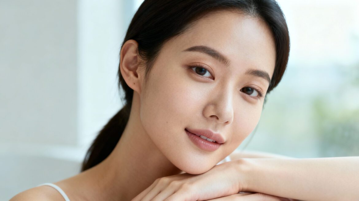 Balanced natural beauty lifestyle supporting healthy skin