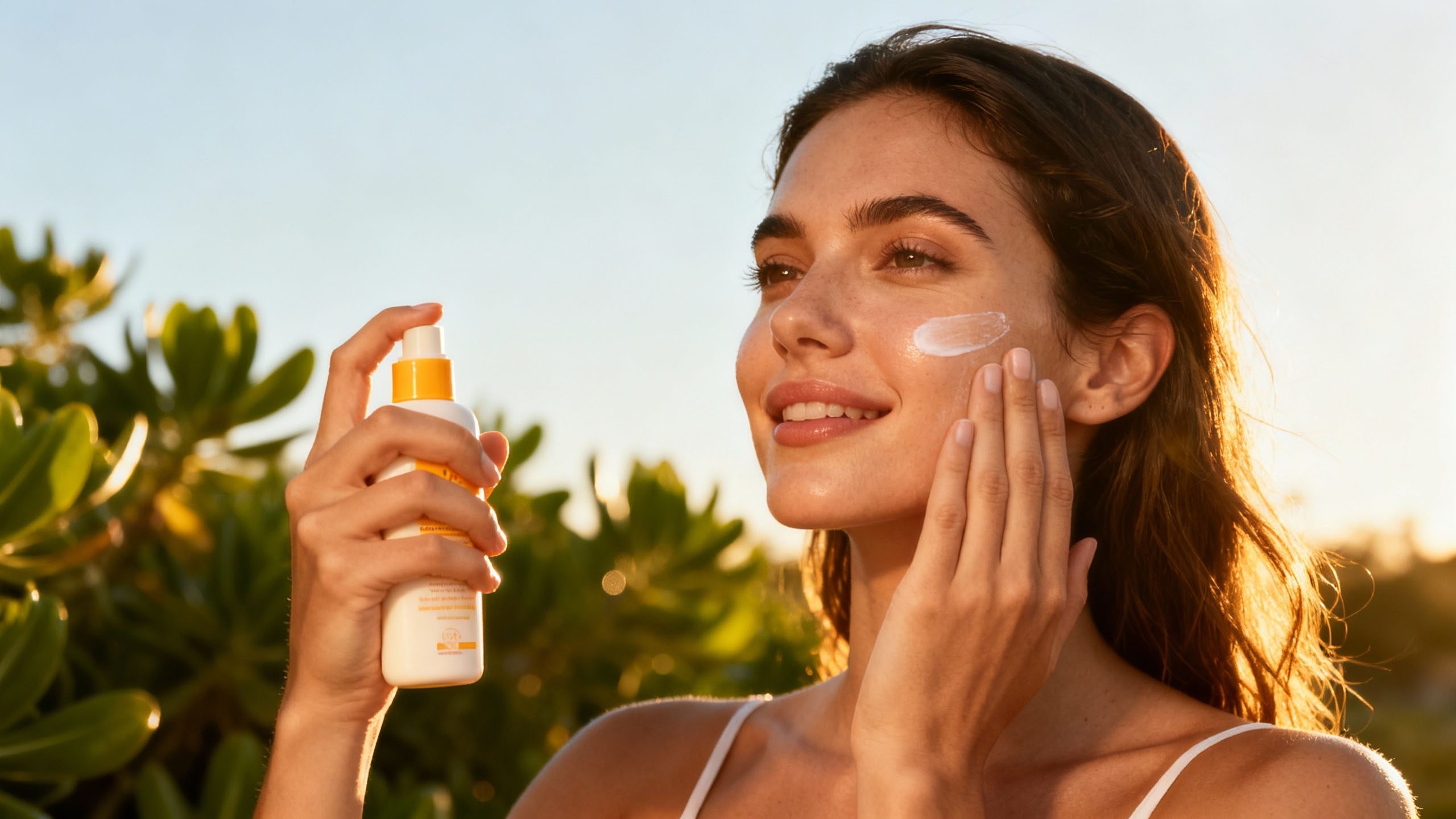 Daily sun protection routine for long-term skin health