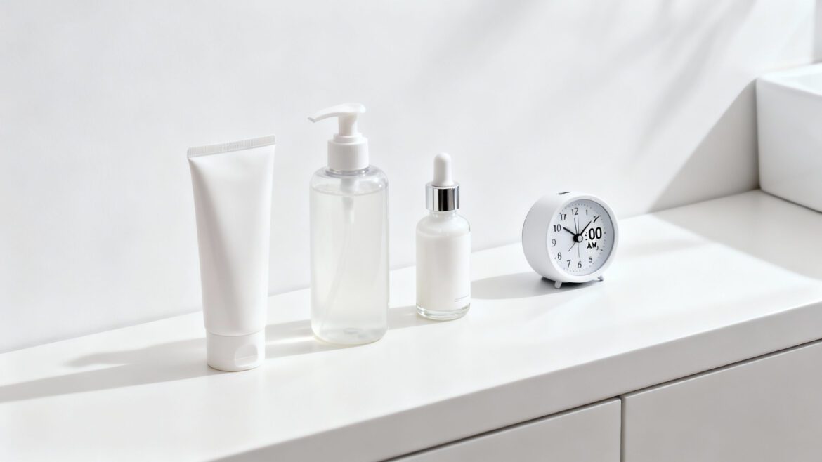 Easy skincare routine for busy schedules