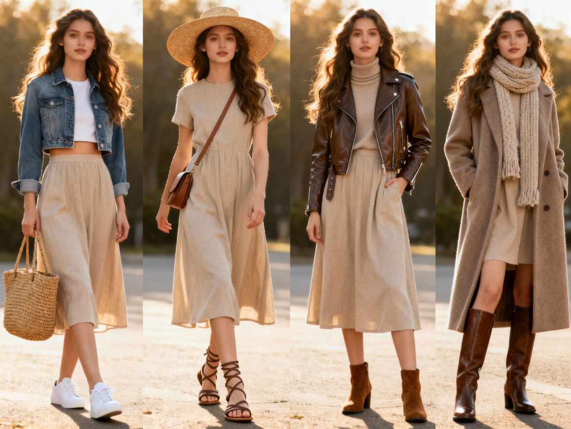 Easy ways to adapt outfits to any season