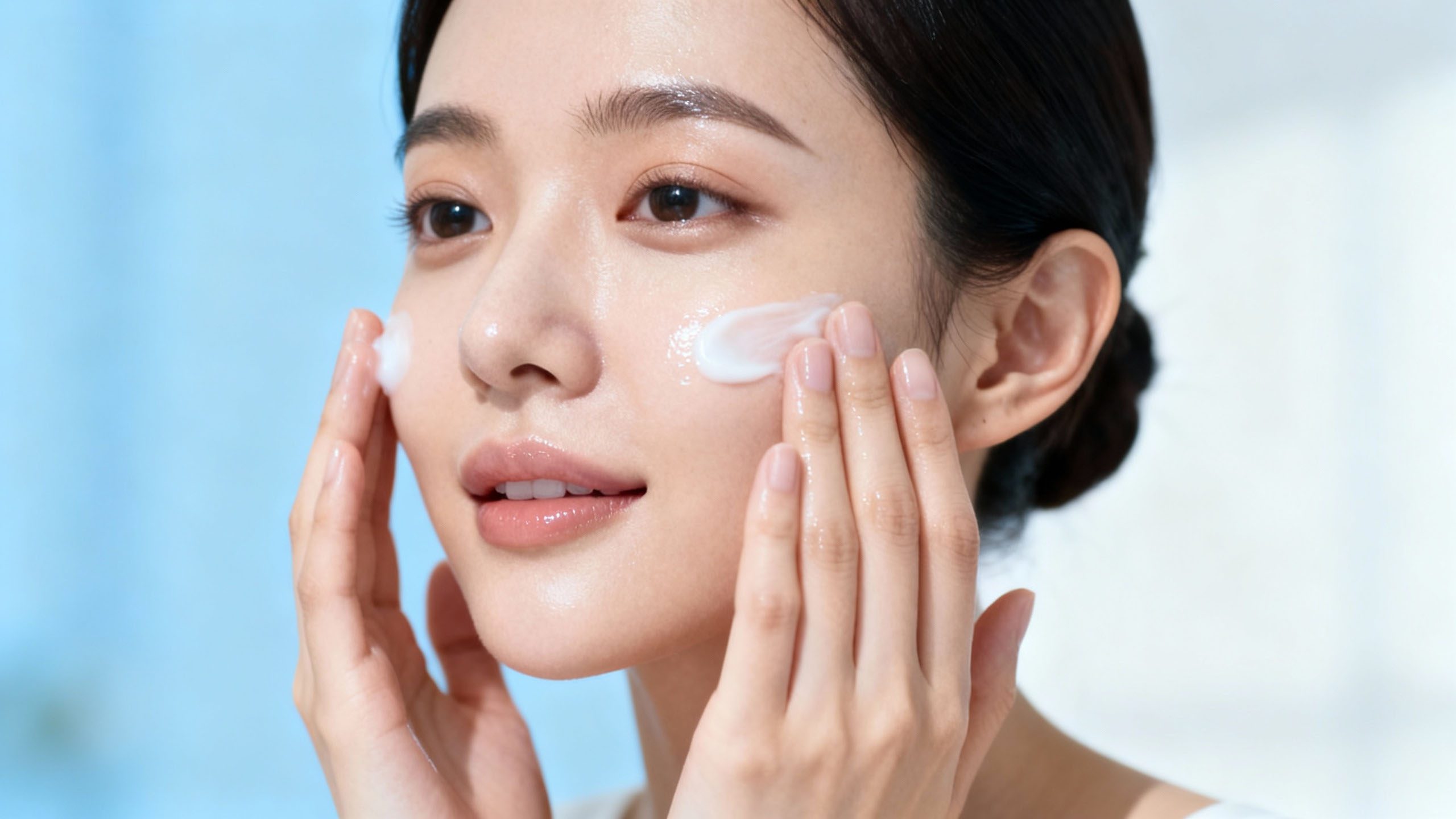 Hydration routine for fresh and clean looking skin