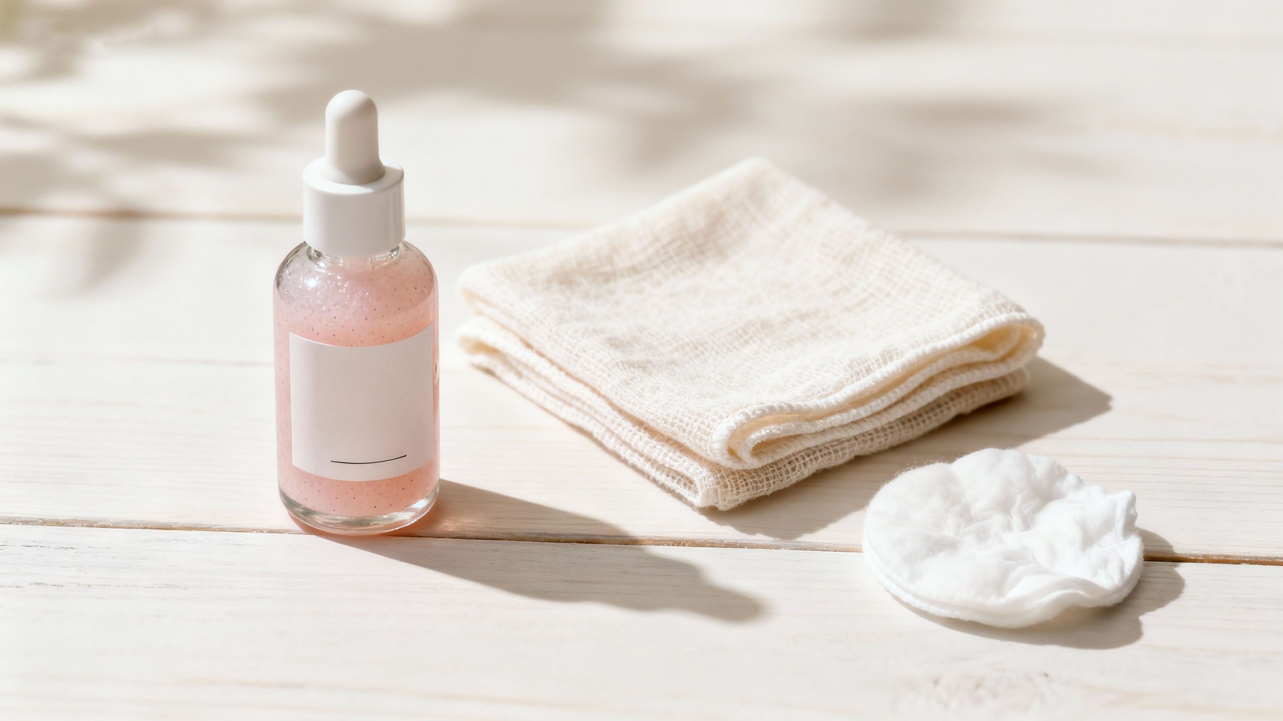 Gentle exfoliation practice that improves skin texture naturally