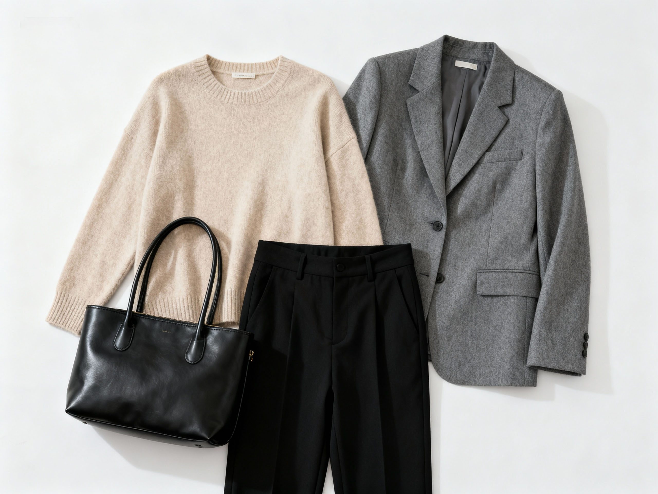 Neutral wardrobe basics for easy color styling