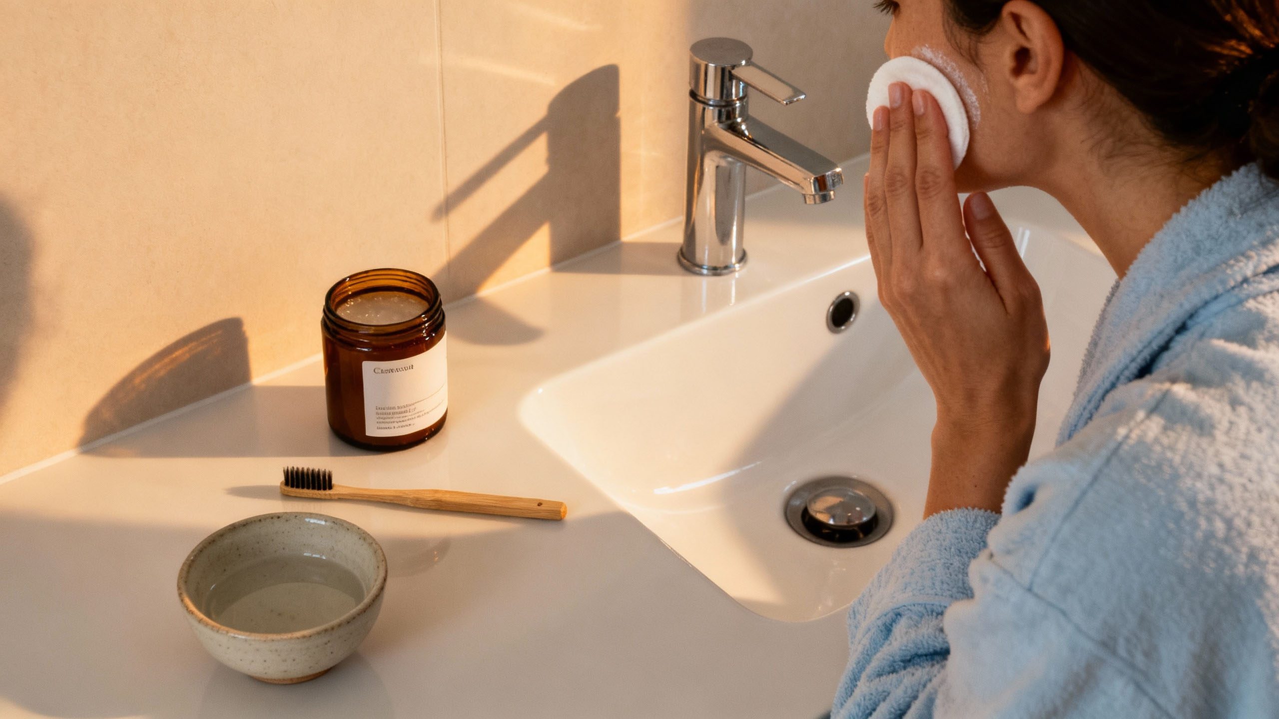 Quick Night Skincare Routine Quick nighttime skincare routine for busy people