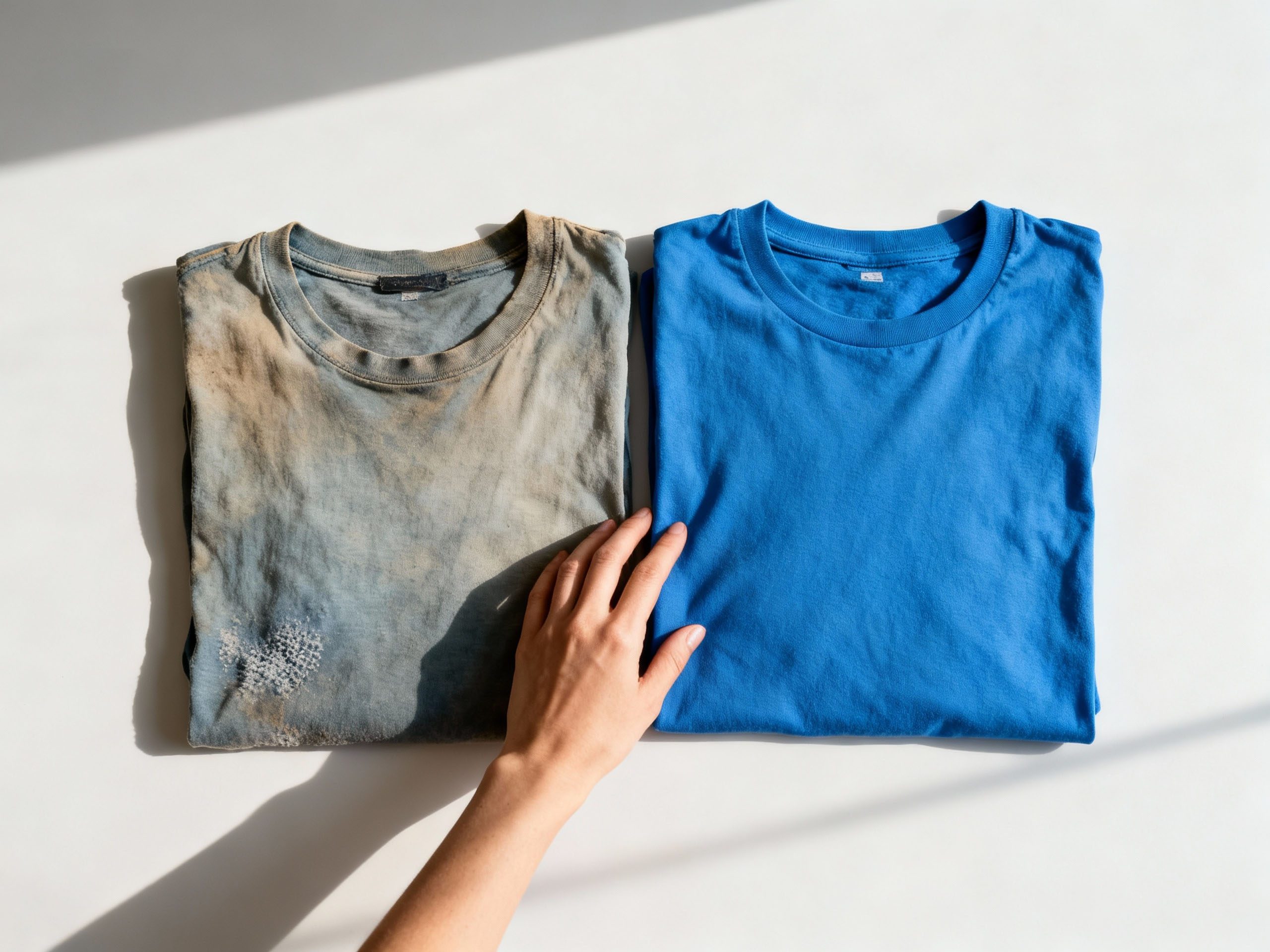 Replacing worn-out casual basics like t-shirts
