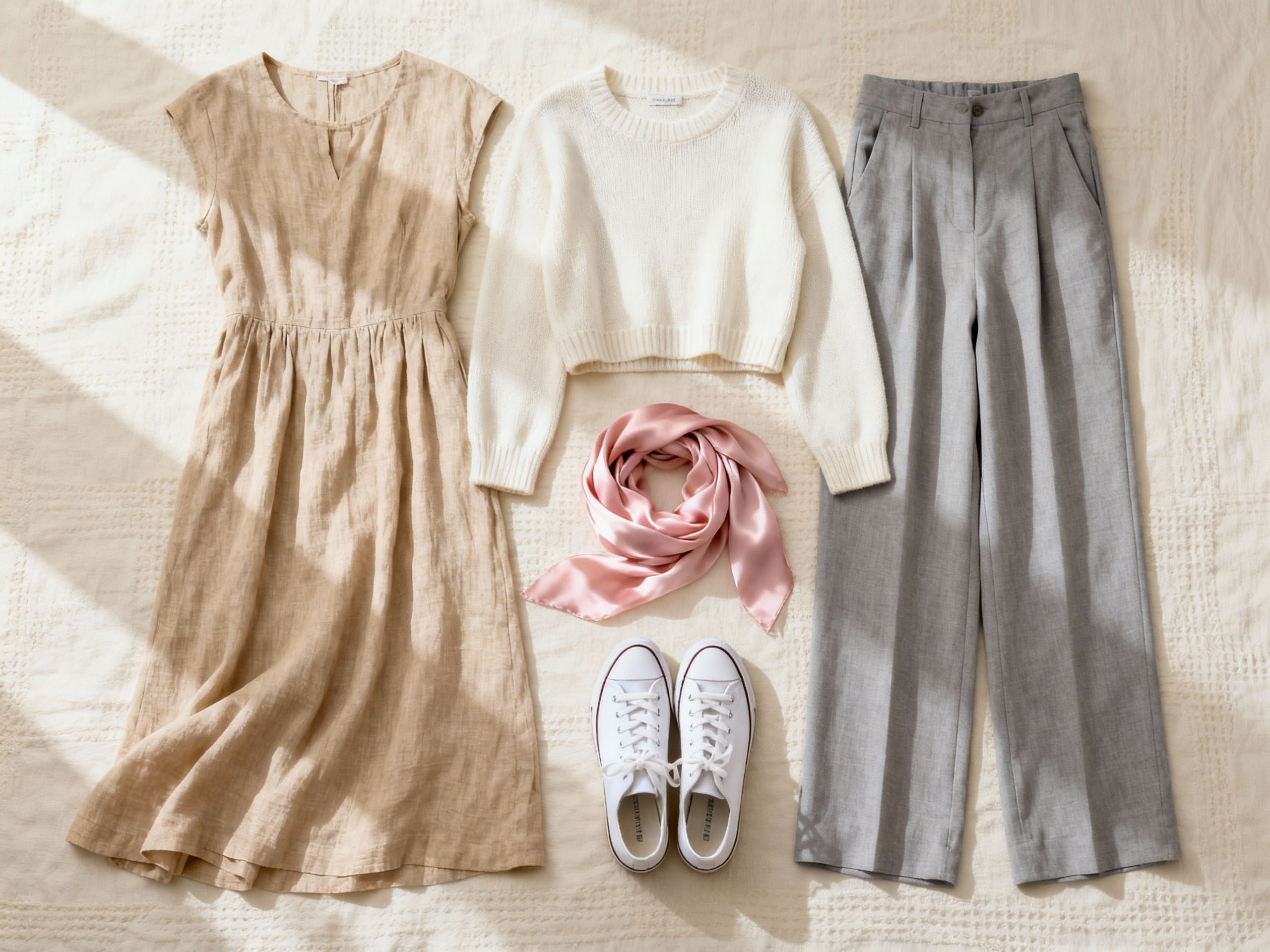 Spring Soft Neutrals Soft neutral colors for spring outfits
