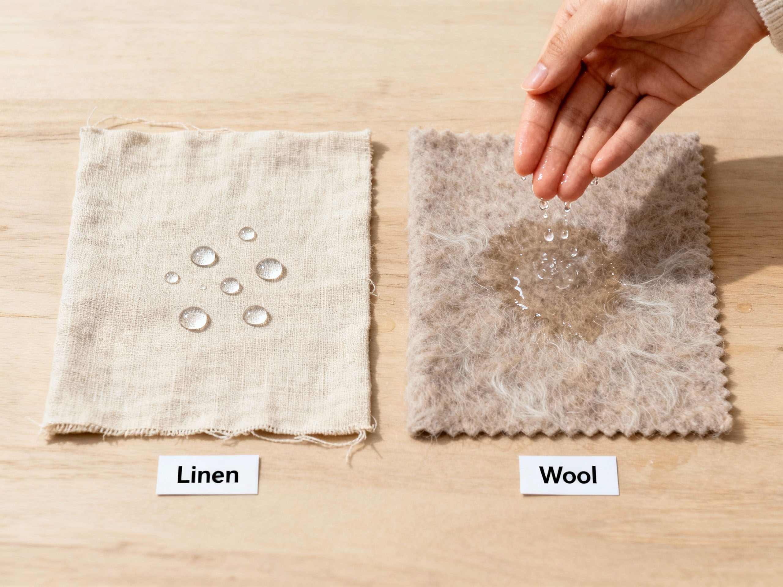 Fabric performance in different weather conditions