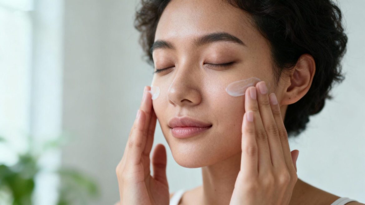 Natural beauty relying on patience and gentle skin care